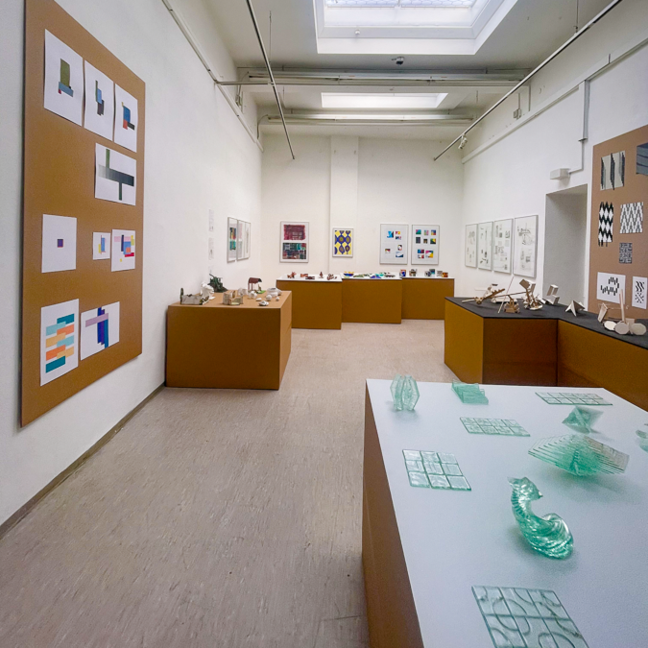 Jahresausstellung - Blick in die Ausstellungeräume